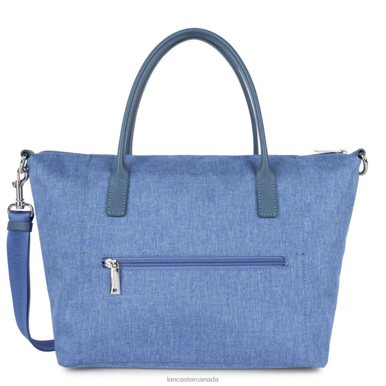 Women Tote Bag Smart Kba 4J6H4530 Bag Bleu Stone Lancaster Paris