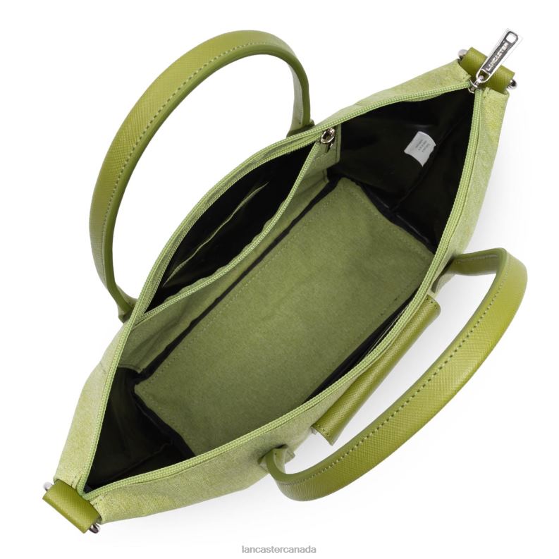 Women Tote Bag Smart Kba 4J6H4533 Bag Olive Lancaster Paris