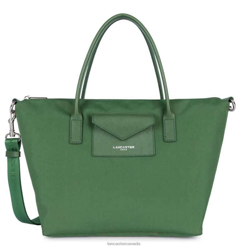 Women Tote Bag Smart Kba 4J6H4534 Bag Vert Pin Lancaster Paris