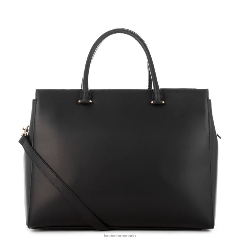 Women Tote Bag Smooth Or 4J6H3561 Bag Noir Lancaster Paris