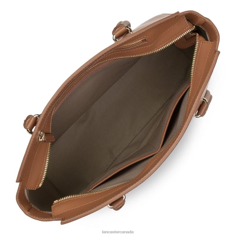 Women Tote Bag Smooth Or 4J6H4382 Bag Camel Lancaster Paris