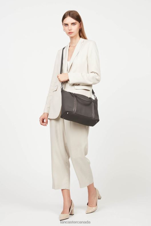 Women Tote Bag Soft Melody 4J6H2992 Bag Gris Lancaster Paris