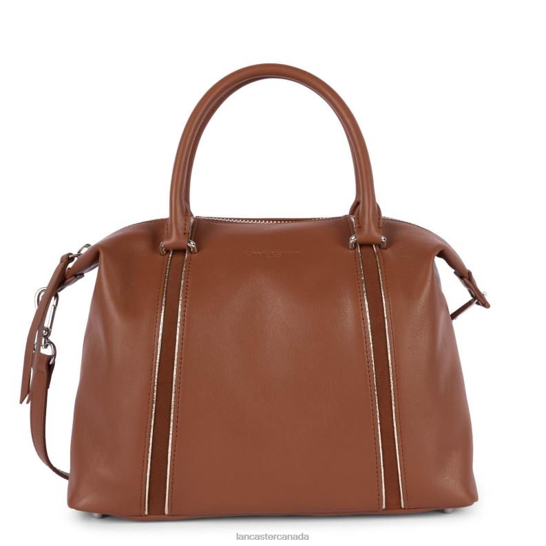 Women Tote Bag Soft Melody 4J6H2993 Bag Cognac Lancaster Paris
