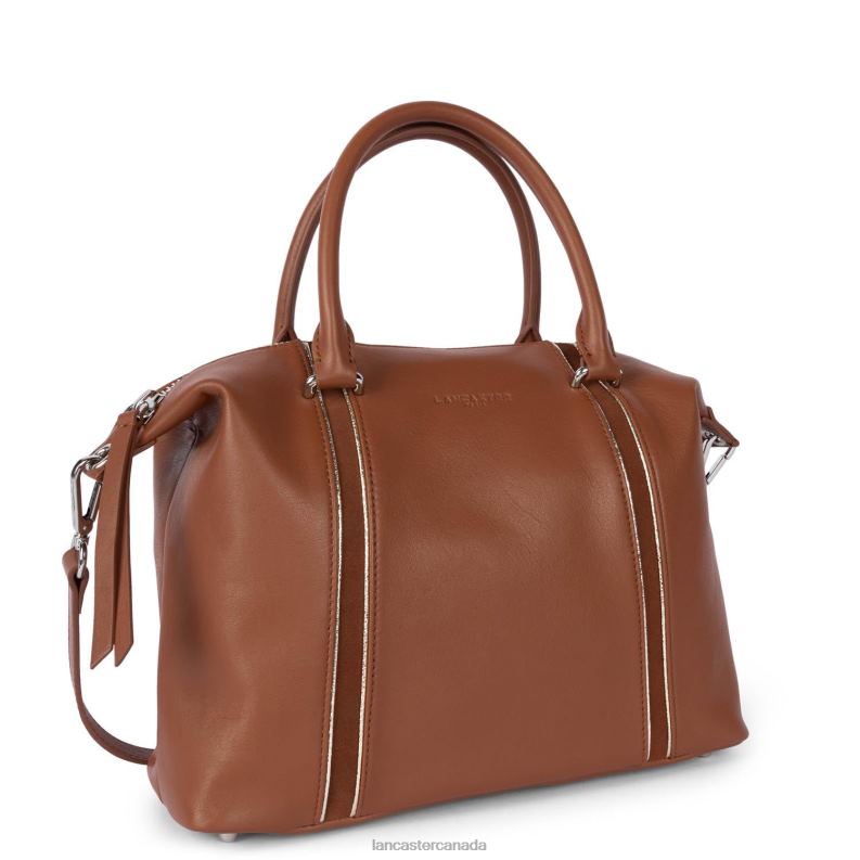 Women Tote Bag Soft Melody 4J6H2993 Bag Cognac Lancaster Paris