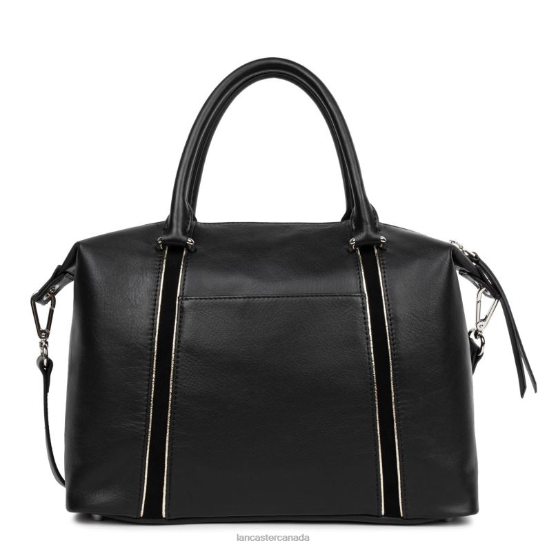 Women Tote Bag Soft Melody 4J6H2996 Bag Noir Lancaster Paris