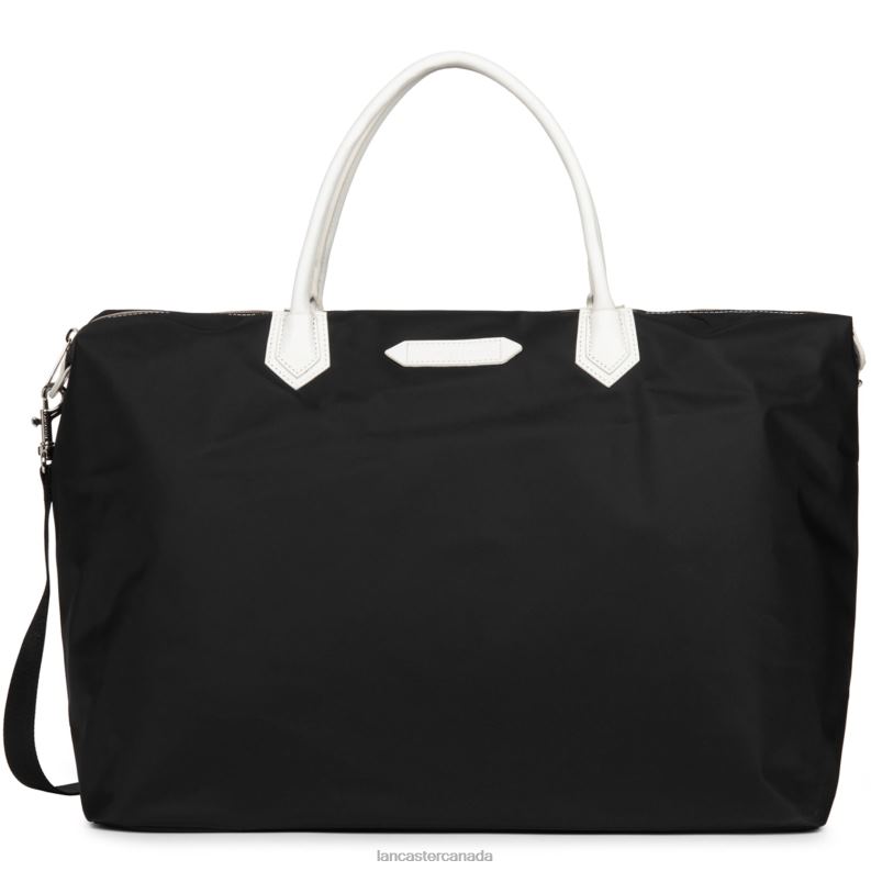 Women Weekender Bag Basic Sport 4J6H3413 Bag Noir-Galet Lancaster Paris