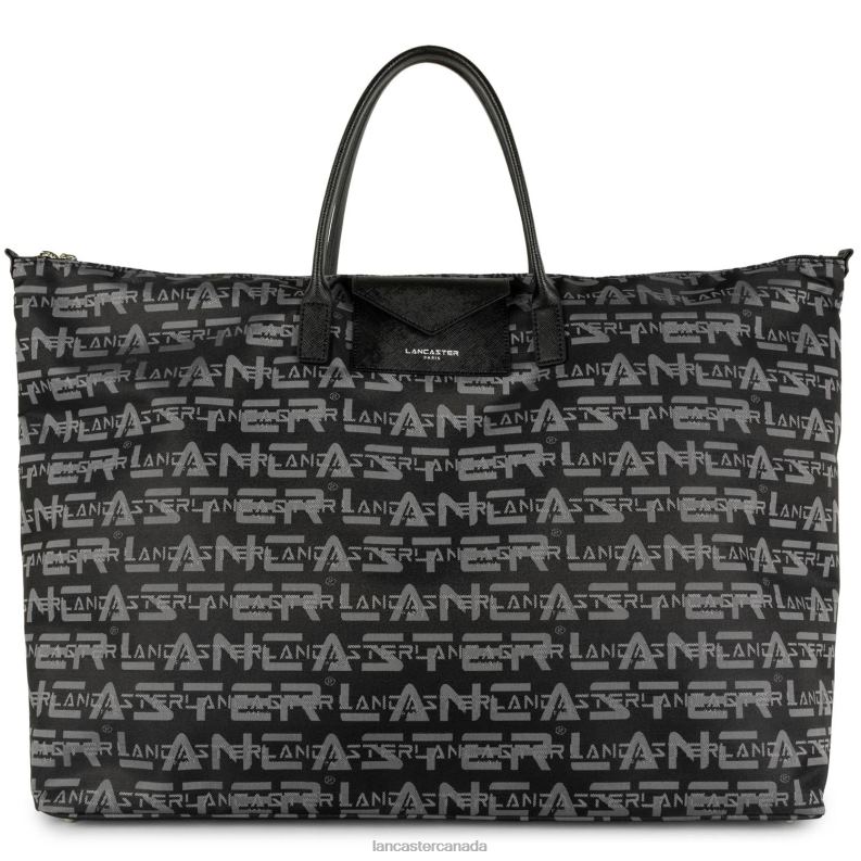Women Weekender Bag Logo Kba 4J6H2864 Bag Noir Lancaster Paris