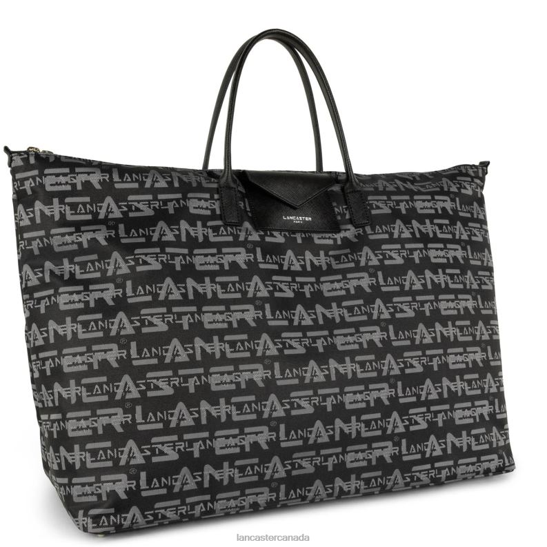 Women Weekender Bag Logo Kba 4J6H2864 Bag Noir Lancaster Paris