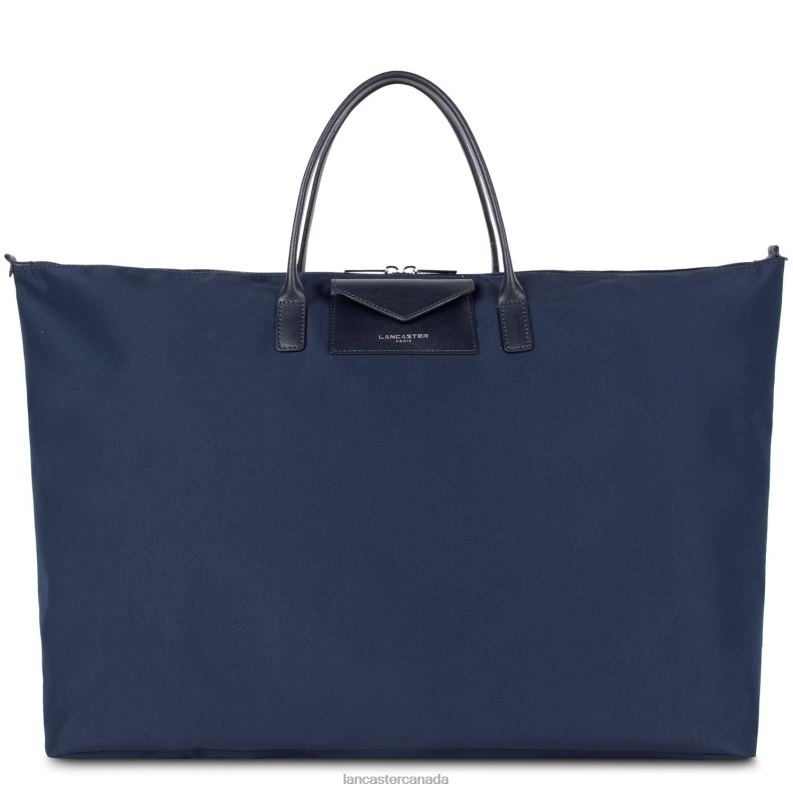 Women Weekender Bag Smart Kba 4J6H2739 Bag Bleu Fonce Lancaster Paris