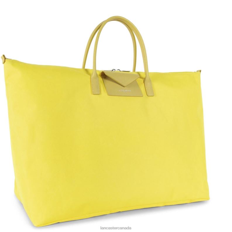 Women Weekender Bag Smart Kba 4J6H2741 Bag Citron Lancaster Paris