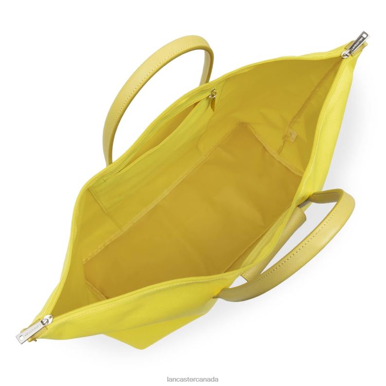 Women Weekender Bag Smart Kba 4J6H2741 Bag Citron Lancaster Paris