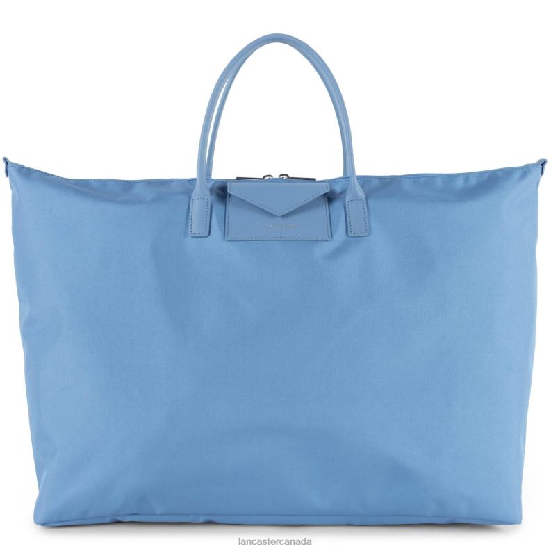 Women Weekender Bag Smart Kba 4J6H2743 Bag Bleu Azur Lancaster Paris