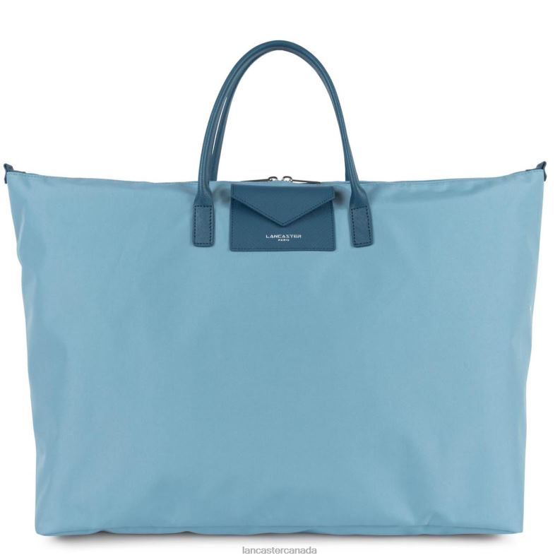 Women Weekender Bag Smart Kba 4J6H2746 Bag Bleu Ciel Lancaster Paris