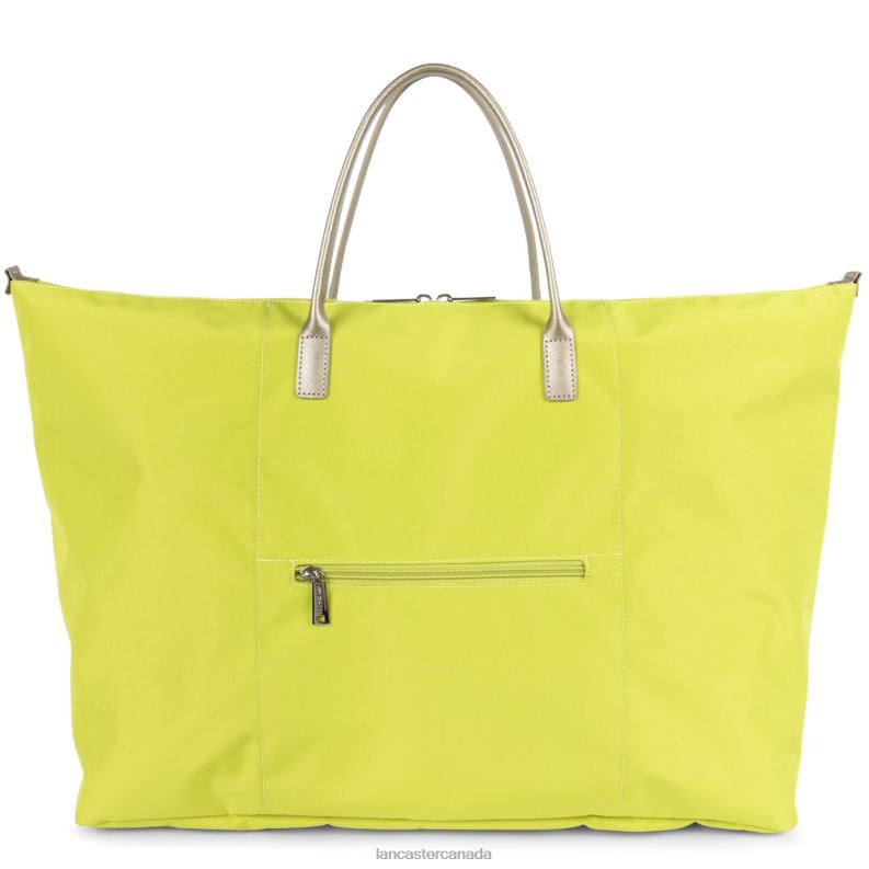 Women Weekender Bag Smart Kba 4J6H2747 Bag Celeri Lancaster Paris
