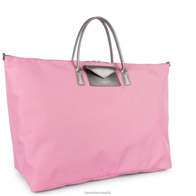 Women Weekender Bag Smart Kba 4J6H2748 Bag Rose Lancaster Paris