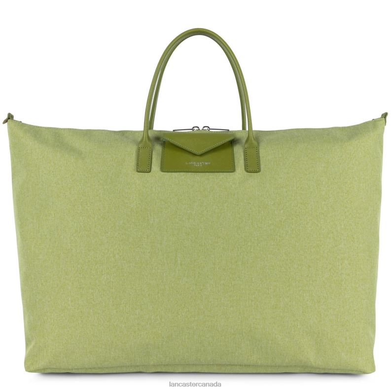 Women Weekender Bag Smart Kba 4J6H2751 Bag Olive Lancaster Paris